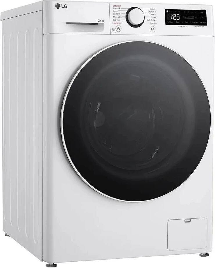 Lavatrice-tharëse LG F4DR510S0W 10/6 kg 1400 rpm me avull, AI DD, TurboWash360°