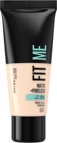 Fondatinë Maybelline Fit Me Matte & Poreless për femra 097 Natural Porcelain 30ml