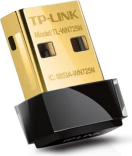 Adaptor USB Wi‑Fi TP-LINK TL-WN725N 150Mbps 2.4GHz, zi