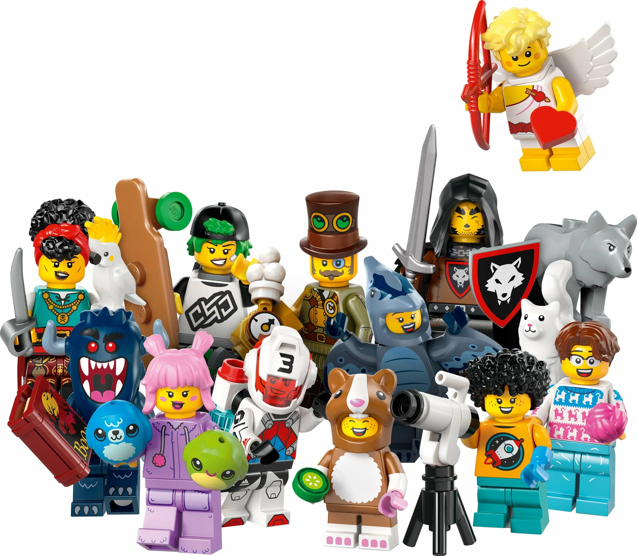 Minifigurë LEGO Minifigures Series 27 71048, figurë koleksionuese surprizë, 1 copë