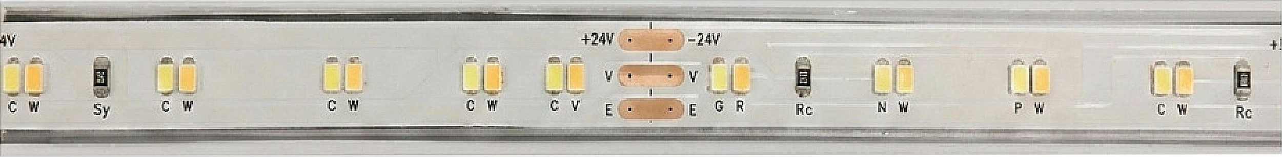 Shirit LED Synergy21 Flex Strip 2835-130, 30m, 48V DC, 288W, IP20, bardhë e ngrohtë