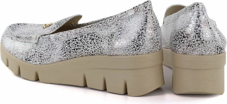 Këpucë platforme femra M. Daszyński MR23109D, të arta