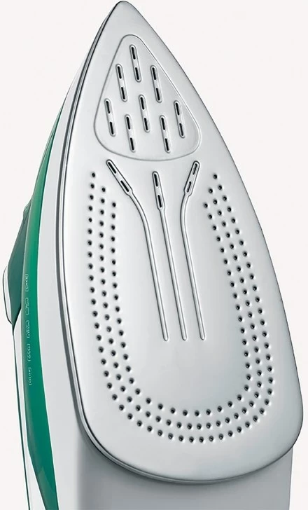 Hekur me avull Severin BA 3261, taban qeramike, 2400 W, Bardhë/Gjelbër