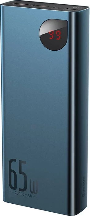 Powerbank Baseus PPIMDA-D03, 20000mAh, 65W, Kaltër