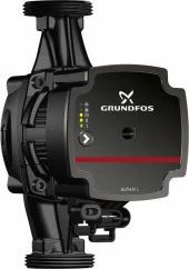 Pompë qarkullimi për ngrohje Grundfos ALPHA1 L 99160584, lidhje 1", ngritje 6 m, max 95°C, e zezë
