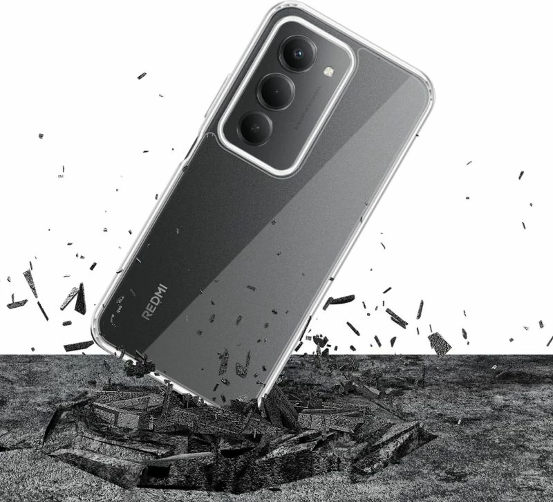 Kuti mbrojtëse 3mk Armor Case për Xiaomi Redmi 15 5G, transparente
