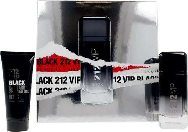 Set Carolina Herrera 212 Vip Black: Eau De Toilett