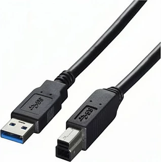 Kabllo USB Goobay 93654, USB-A në USB-B, 3 m, USB 3.2 Gen 1, 5 Gbit/s, e zezë