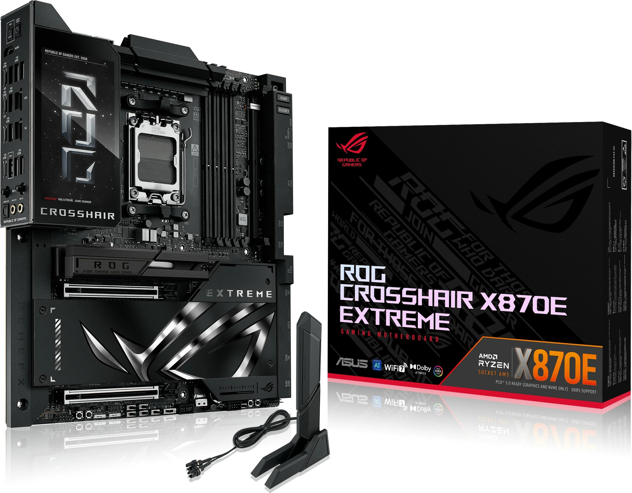 Pllakë amë ASUS ROG CROSSHAIR X870E EXTREME, AMD AM5, DDR5, E-ATX