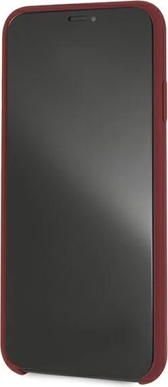 Mbështjellës Mercedes MEHCI65SILRE për iPhone XS Max, silikon, i kuq