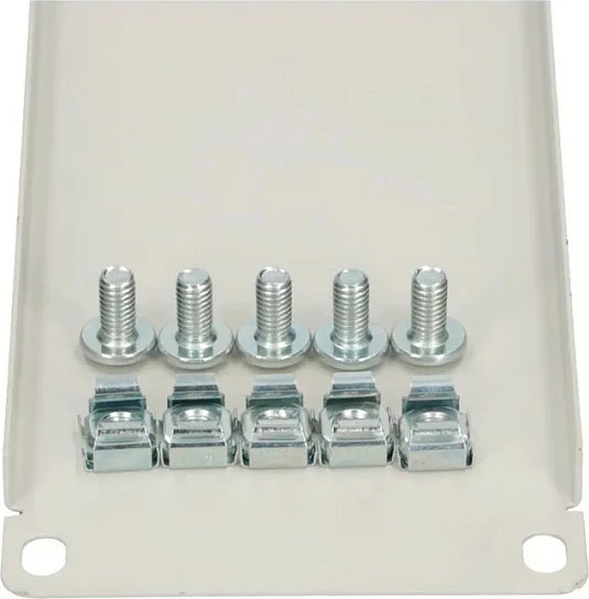 Panel i verbër rack Extralink 2U 19", gri