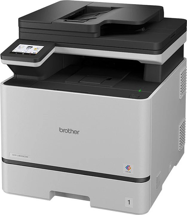Printer multifunksional Brother DCP-L8630CDW, lazer me ngjyra, A4, duplex, Ethernet, printim direkt, gri