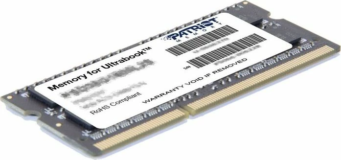 RAM Memorje Patriot Signature PSD38G1600L2S 8GB DDR3L SODIMM 1600MHz CL11 1.35V, 1 modul