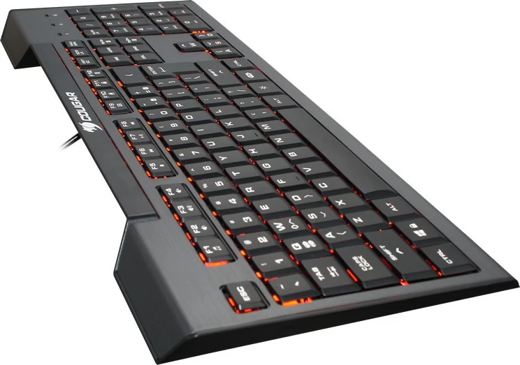 Tastierë gaming Cougar 200K, swiss layout, e zezë