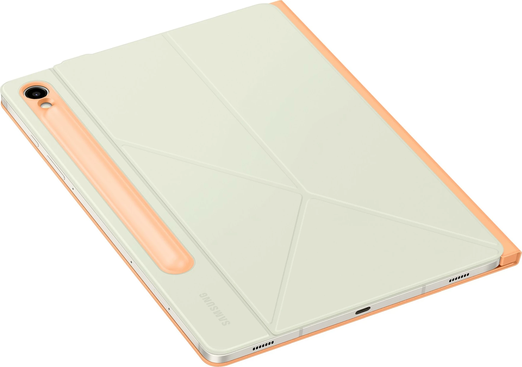 Mbështjellës folio Samsung Smart për Galaxy Tab S9, S9 FE, 11", i zi