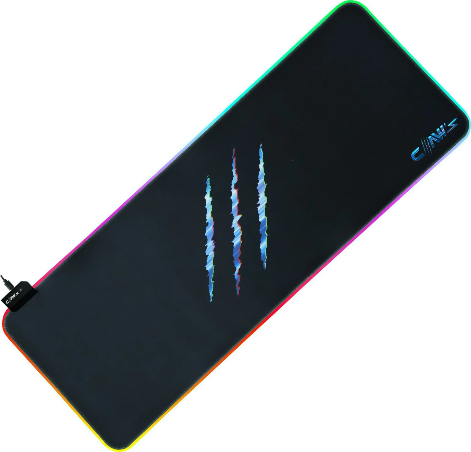 Mousepad Claw's Raptor 80X30CM, e zezë