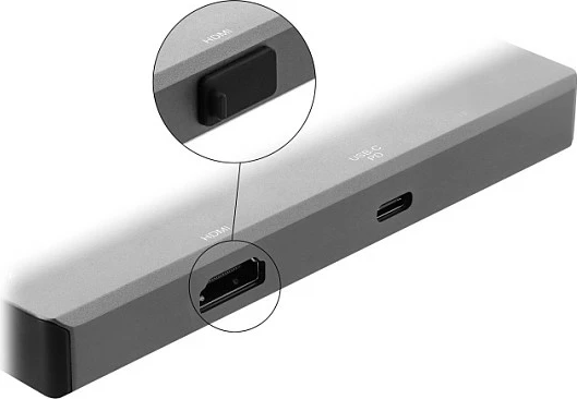 Kapak mbrojtës pluhuri për HDMI-A DeLOCK, 10 copë, silikon, i zi