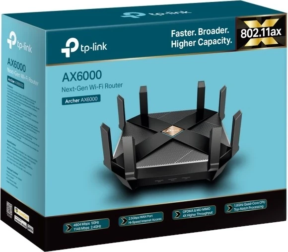 Ruter TP-Link Archer AX6000, i zi