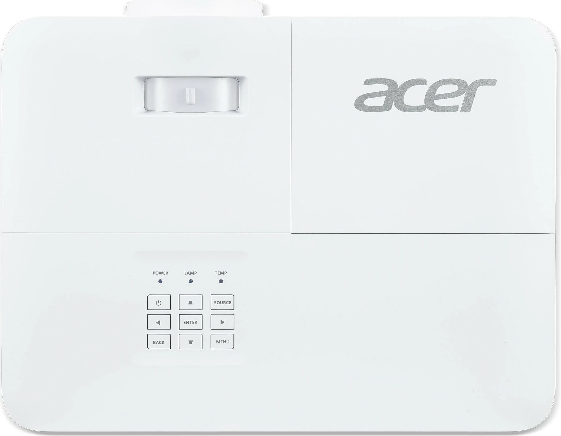 Projektor Acer P5827a, 4000 ANSI lumens, DLP, UHD 4K, i bardhë