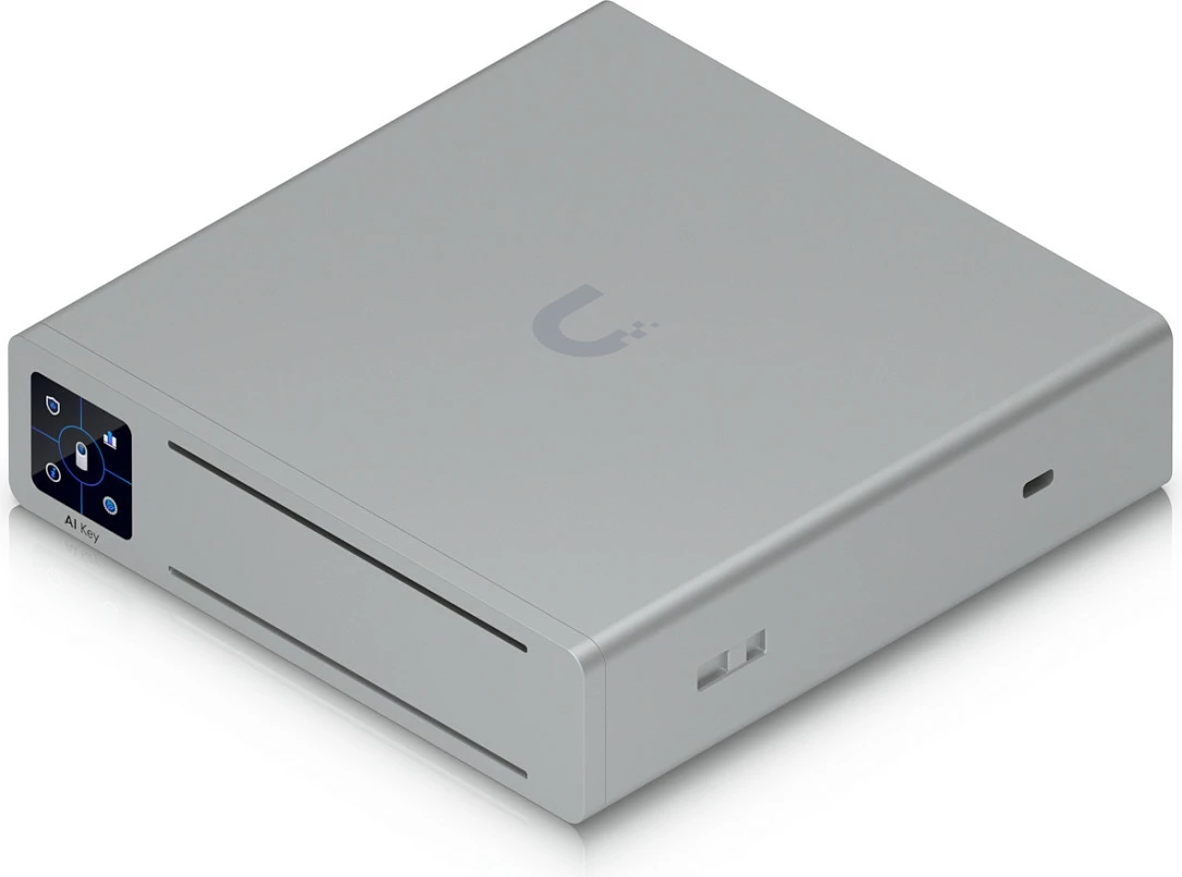 Pajisje AI Ubiquiti AI-Key, ARM Cortex-A78AE, 16GB LPDDR5, PoE++, alumin, argjendtë