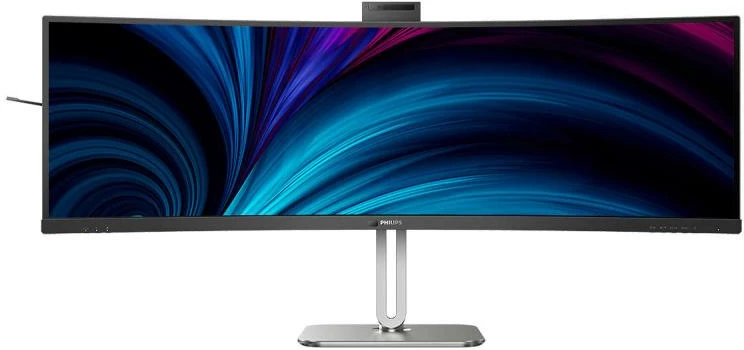 Monitor Philips 6000 Series 49B2U6903CH/00 49\" Thunderbolt 4 me webcam, USB-C docking, DisplayHDR 400, zi/argjend