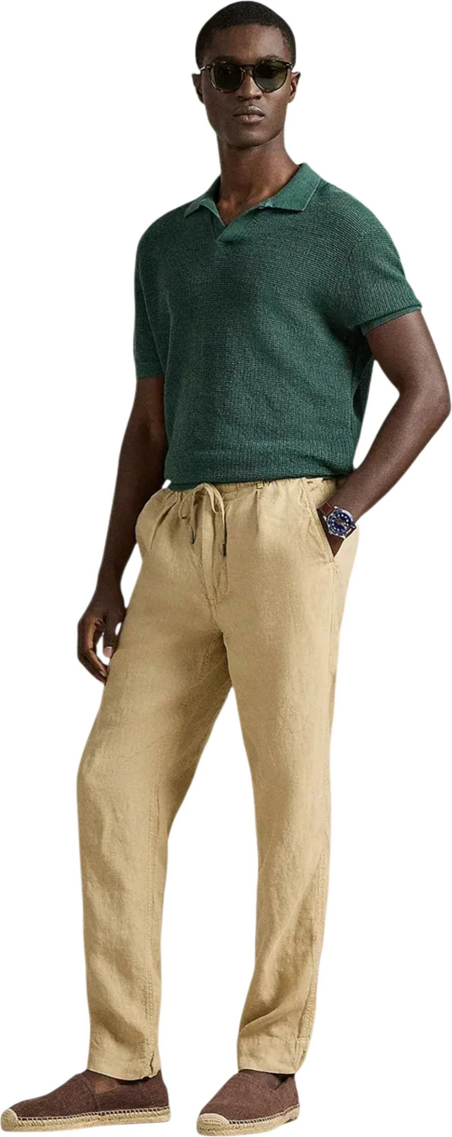Pantallona për meshkuj Lyle & Scott SW1801ITA, bezhë e çelët [Madhësia: W32]