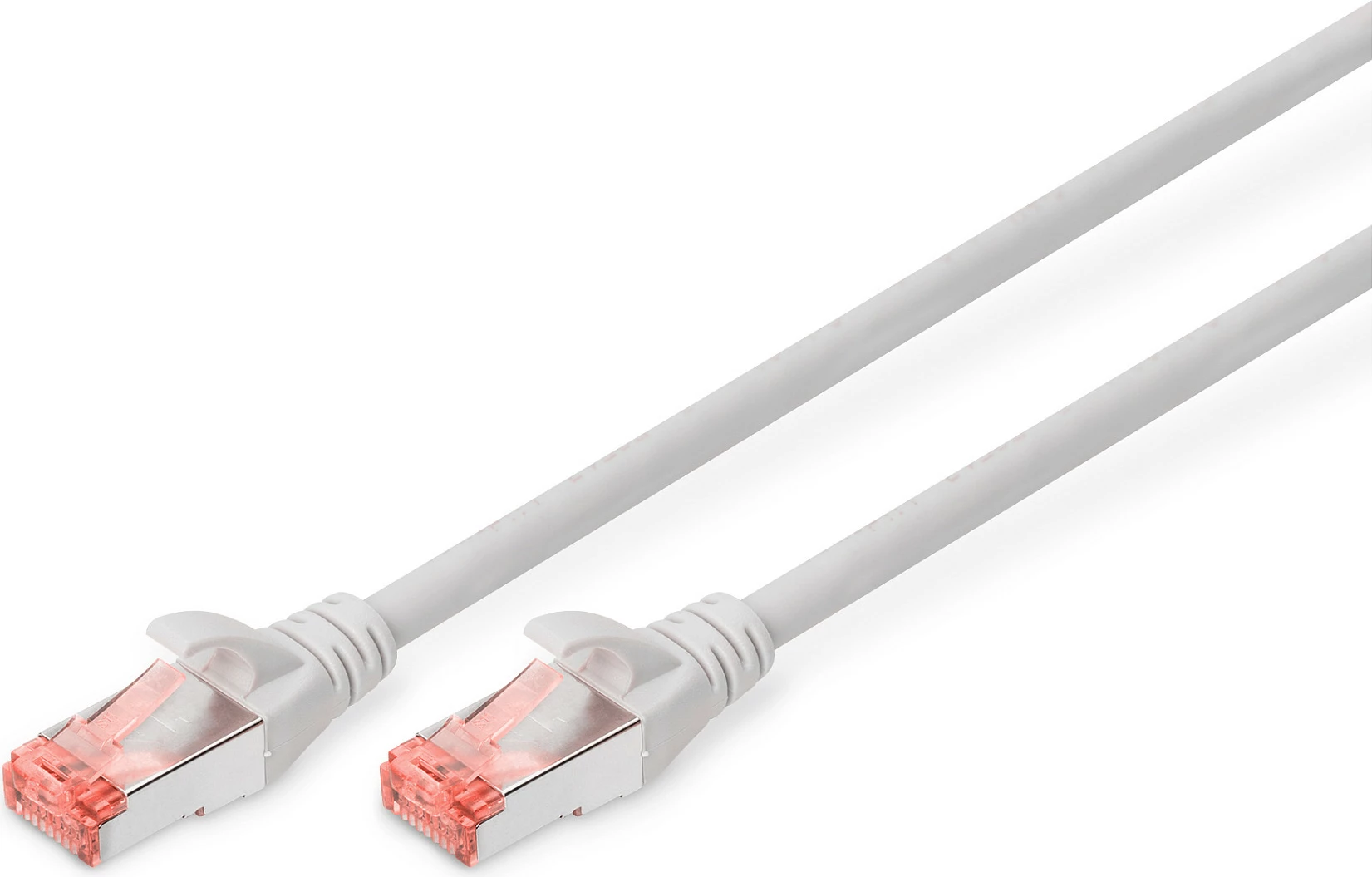 Kabllo rrjeti Digitus CAT 6 S/FTP, 25 m, RJ-45, Gri