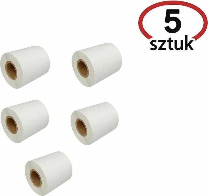 Etiketa termale BSTech Zebra Yakimasport, të bardha