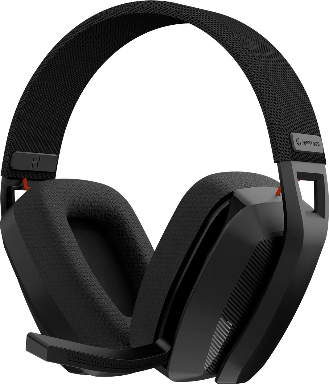 Kufje gaming Rampage BLITZ, wireless, Bluetooth 5.3, me mikrofon, të zeza