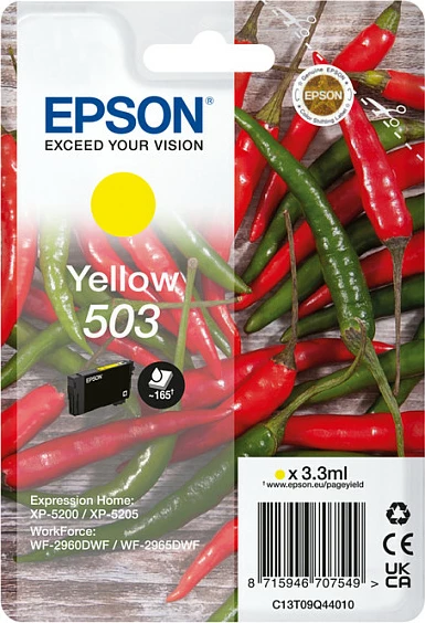 Kartrix boje Epson 503, Yellow 3.3ml, origjinal
