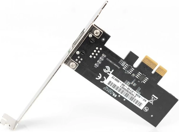Kartë rrjeti Digitus DN-10135, PCI Express, 2.5 Gigabit LAN, 1x RJ45