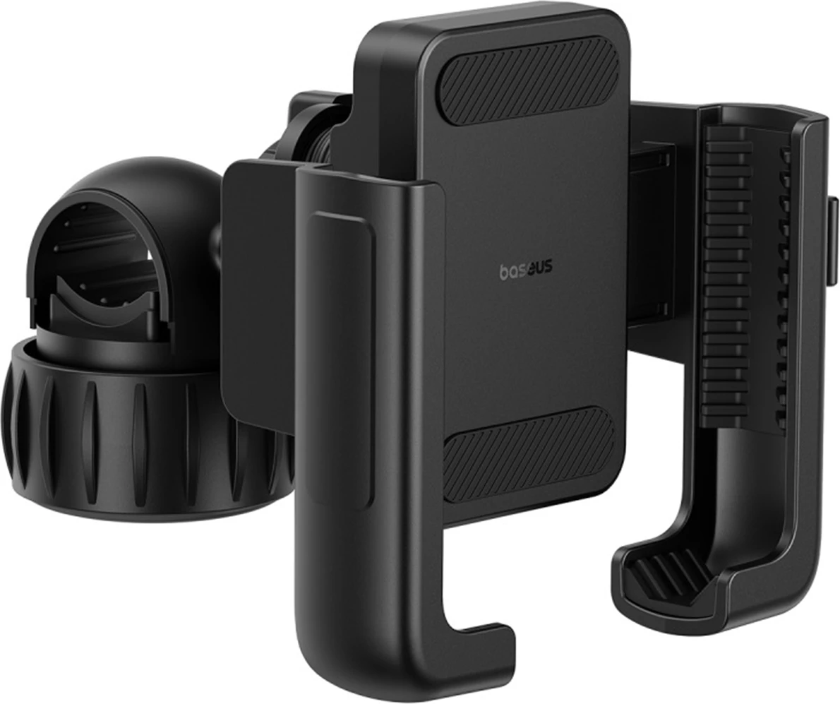 Mbajtës celulari Baseus GoTrip për biçikletë/skuter/moped, i zi