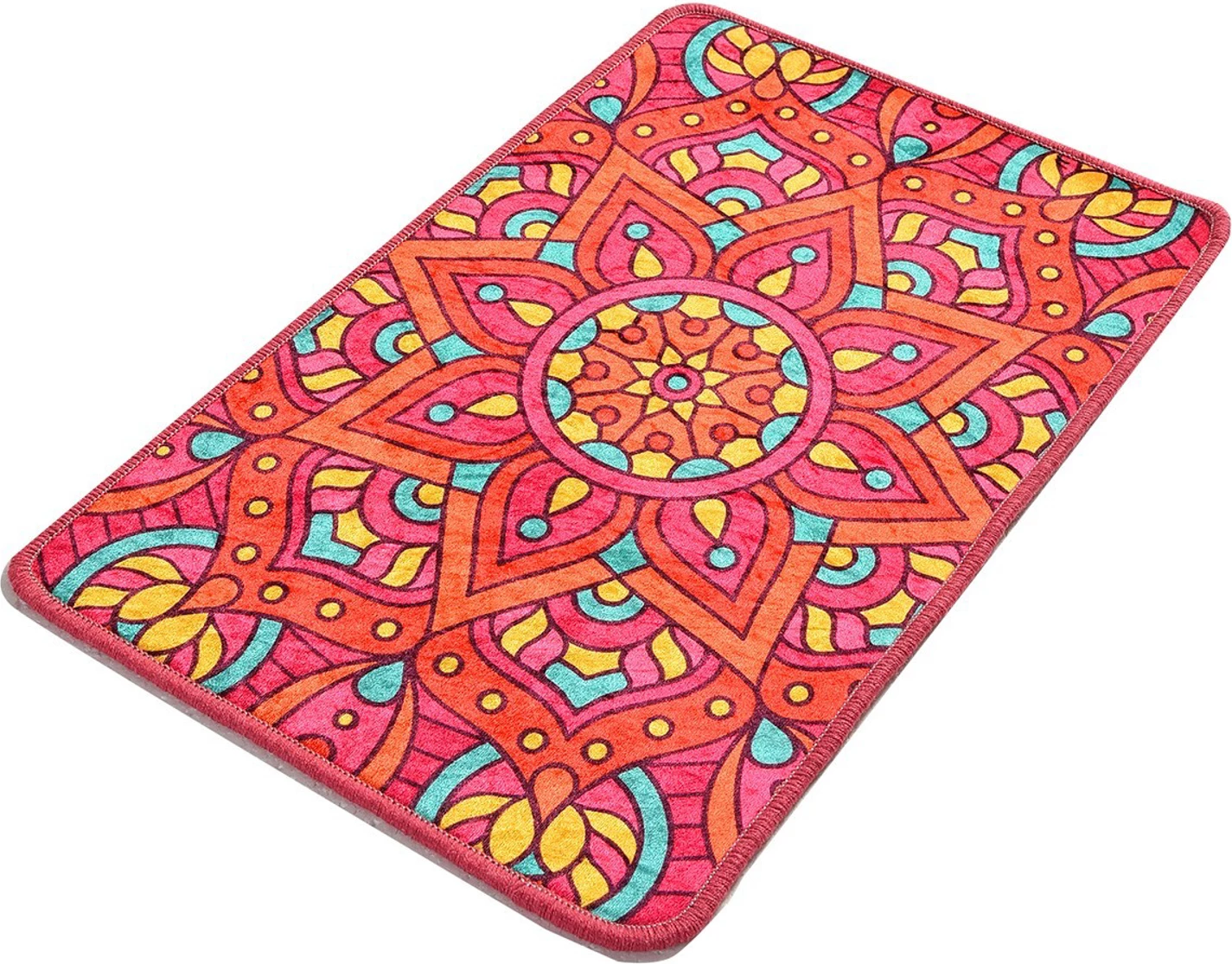 Tapet për banjo Mijölnir, Mandal, shumëngjyrësh, 40x60cm