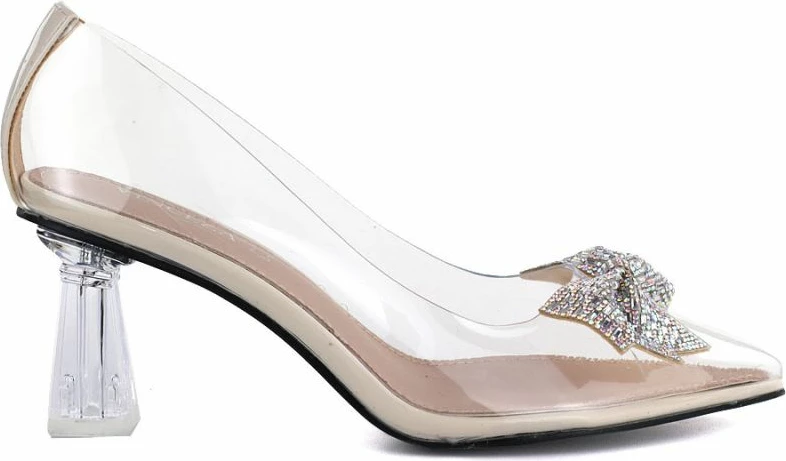 Këpucë elegante për femra Vinceza 62275, transparente