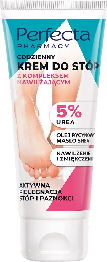 Krem për këmbë Perfecta Daily Foot Cream me kompleks hidratues 5% Urea, 80ml