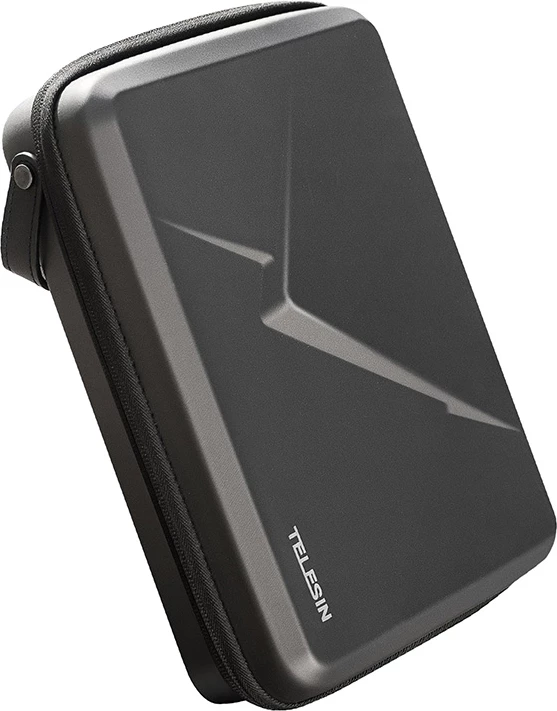 Çantë ruajtëse EVA, Telesin S6-PRC-05-TDJ, për DJI Action 3/4/5, madhësia L, rezistente ndaj goditjeve dhe shtypjes, kundër spërkatjeve, e zezë