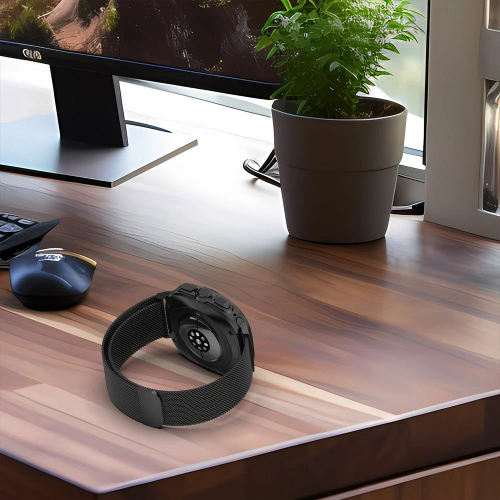 Rrip Tech-Protect MilaneseBand për Samsung Galaxy Watch Ultra 47mm, Bezhë