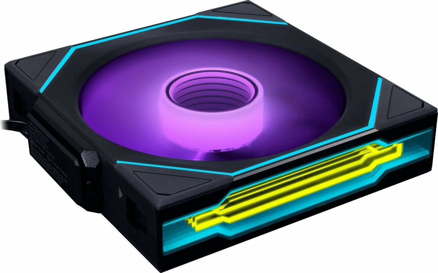 Ventilator PC Lian Li Uni Fan SL-INF120 ARGB Wireless 12SLIN1W1B, 120mm, PWM 4-pin, 2300rpm, 67CFM, 1 copë, i zi