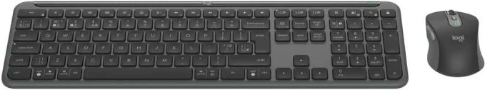 Set tastierë-maus Logitech Signature Slim Combo MK950 920-012483 Bluetooth wireless, e zezë