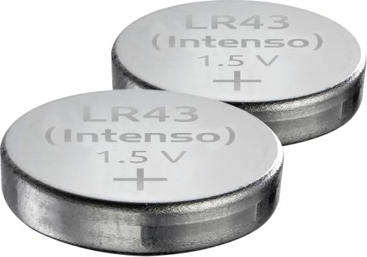 bateri buton Intenso Energy Ultra LR43/LR1142/AG12 1.5V 85mAh, 2 copë