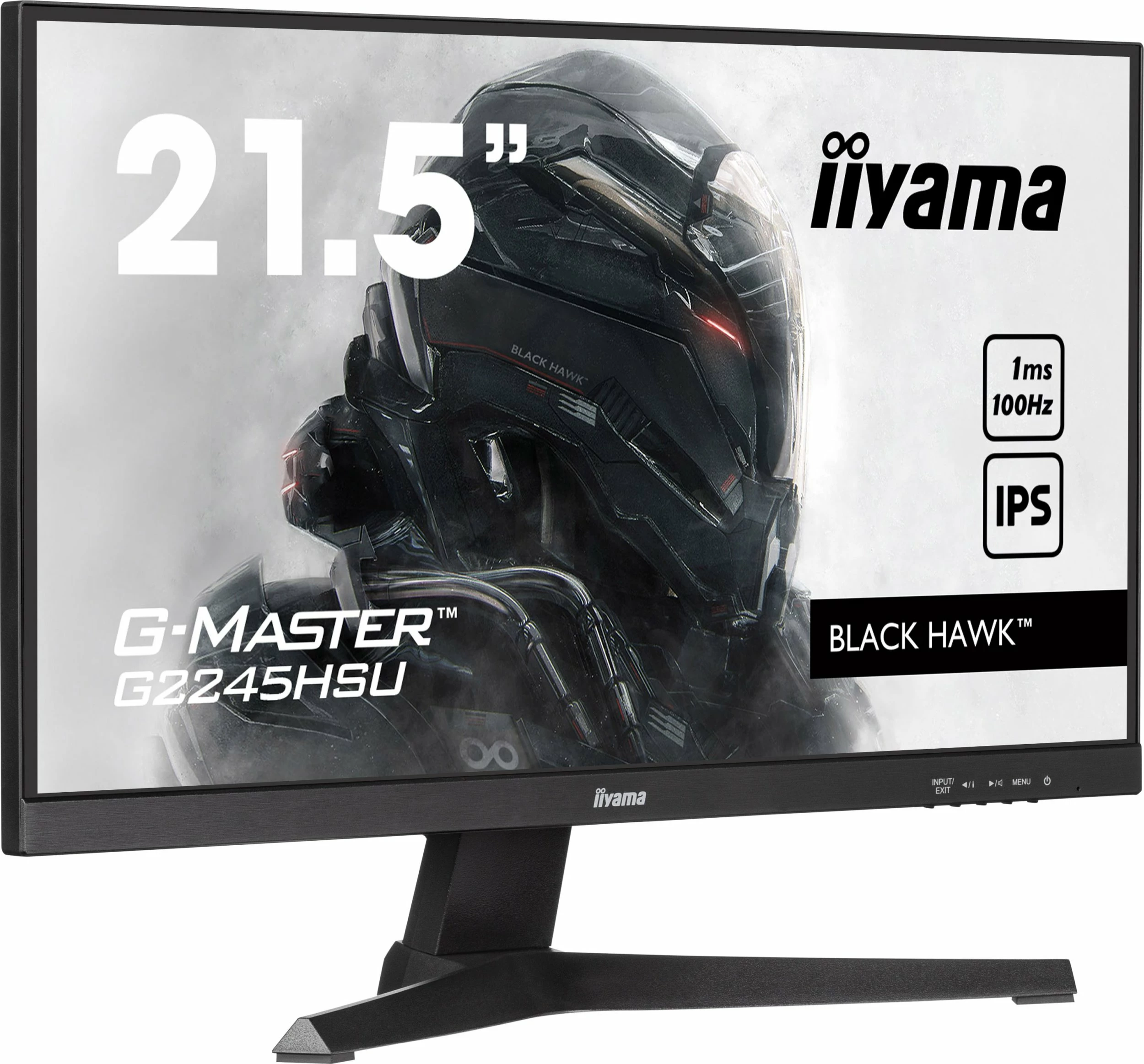 Monitor gaming iiyama G-Master G2245HSU-B2 21.5\" IPS Full HD 100Hz 1ms Adaptive-Sync, i zi