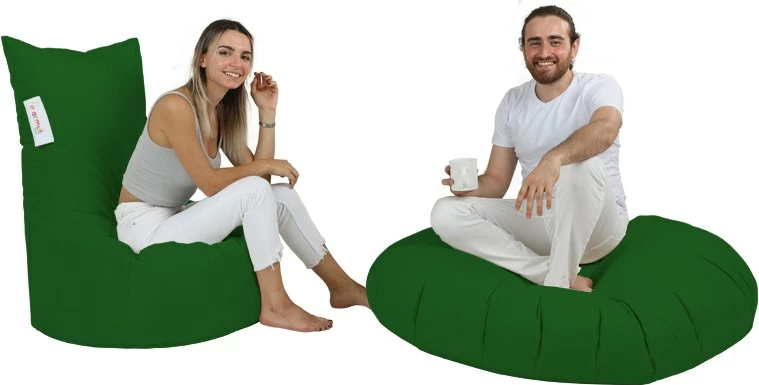 Qese karrige për kopsht, ngjyrë e gjelbër, Balina
