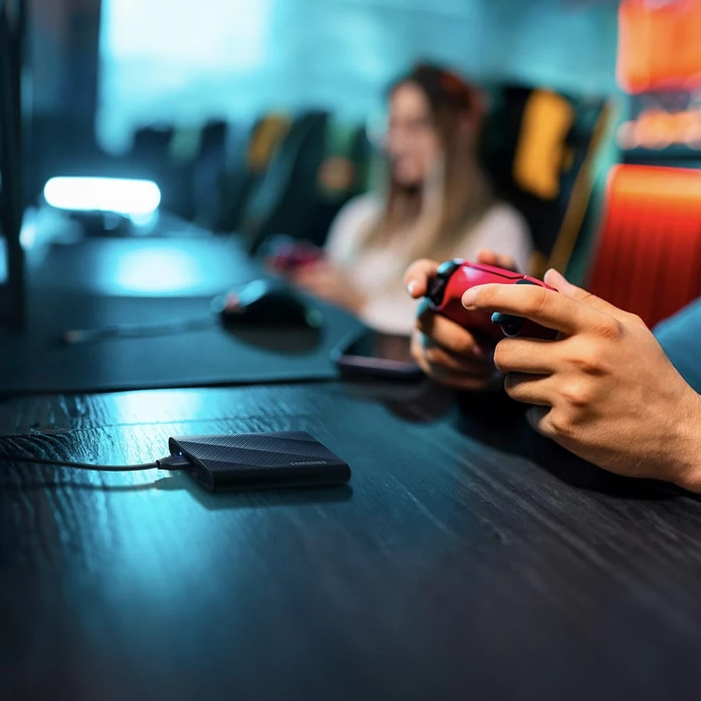 SSD portabël Samsung MU-PG1T0B 1 TB, USB Type-C 3.2 Gen 2, e zezë