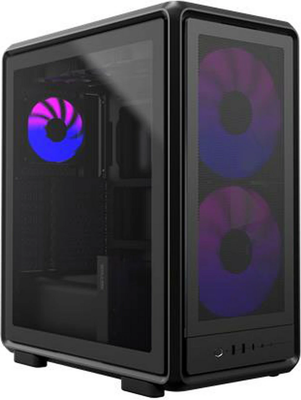 Kasë Cooler Master MasterFrame 500 Mesh, Midi Tower, ARGB, e zezë/transparente