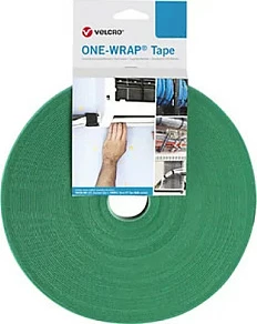 Lidhëse Velcro për kabllo VELCRO ONE-WRAP, 25 m x 16 mm, i gjelbër