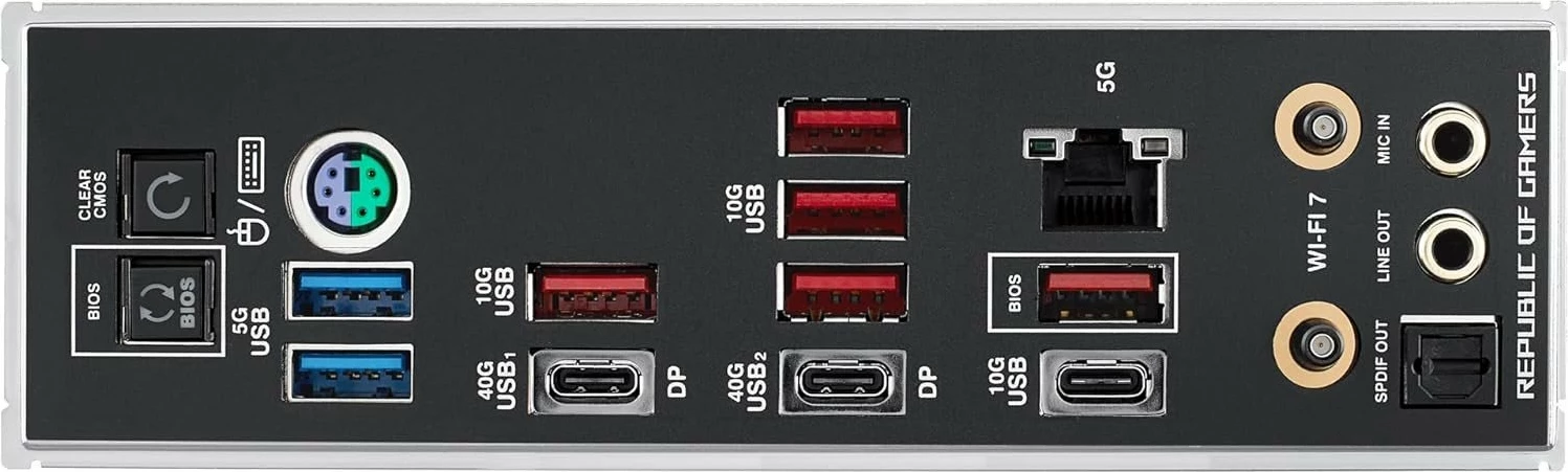 Pllakë amë Asus ROG Crosshair X870E Apex AM5 ATX DDR5 Wi‑Fi 7, e zezë, me antenë WiFi dhe fan kit