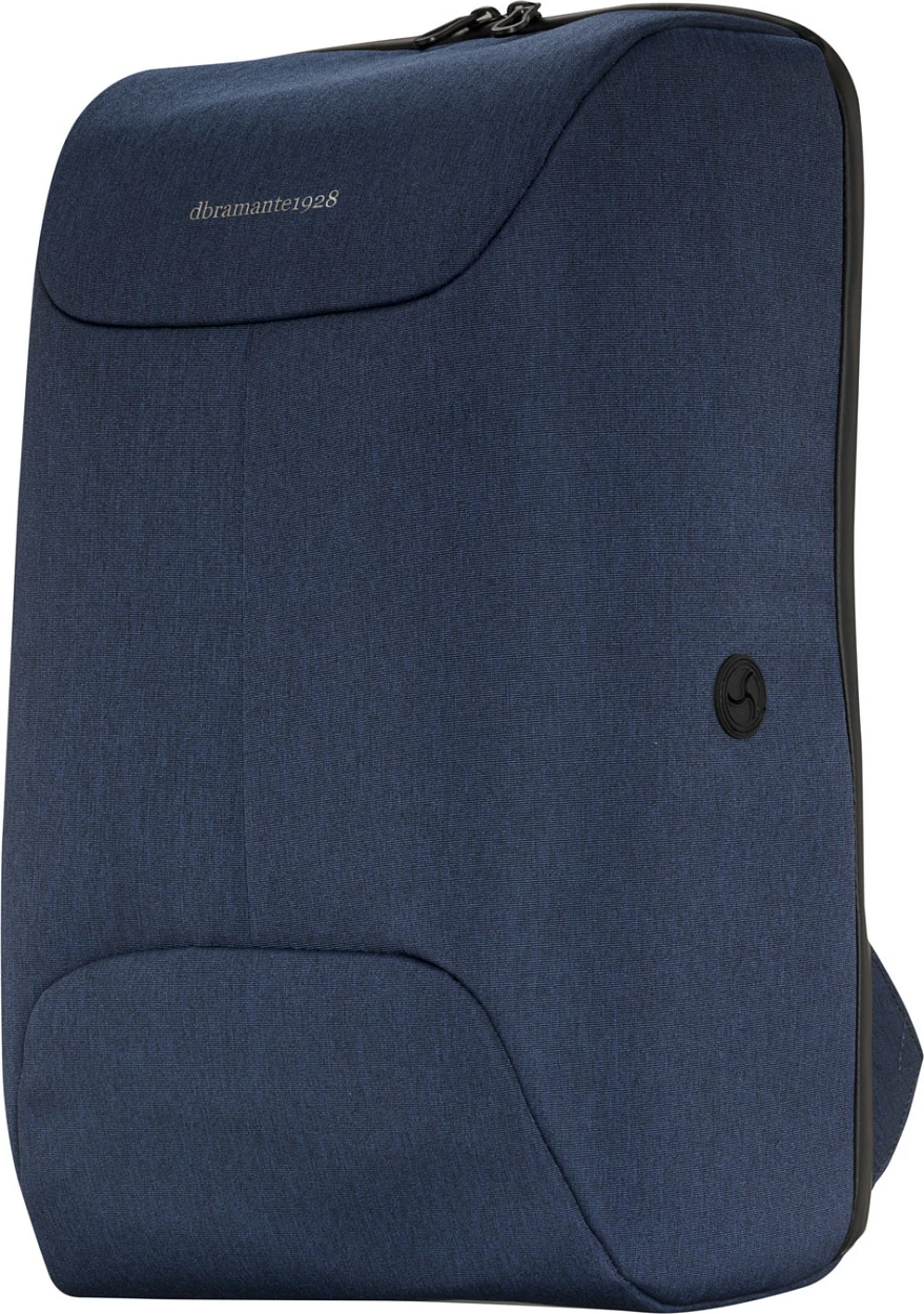 Çantë shpine për laptop dbramante 1928 Charlottenborg Recycled, 16", rezistente ndaj ujit dhe gërvishtjeve, Blu