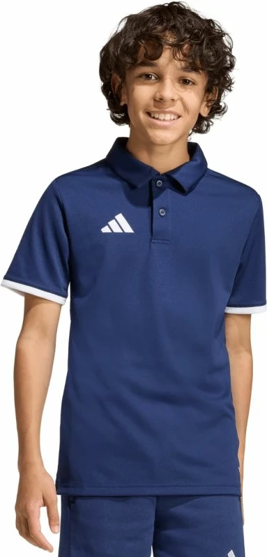 Maicë polo për fëmijë adidas Entrada 26 JZ6627, navy blue [Madhësia: 116 cm]