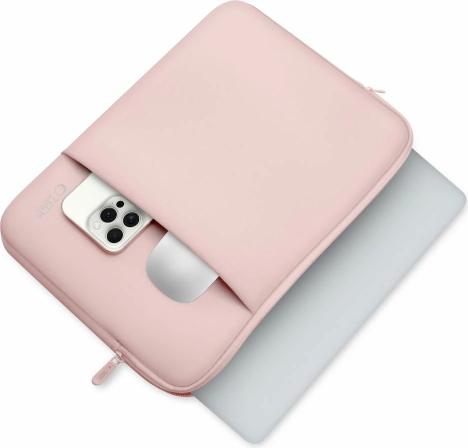 Mbështjellës laptopi Tech-Protect Neoprene 13 inç, Rozë