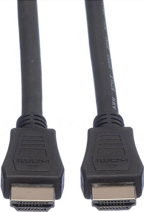 Kabllo HDMI VALUE High Speed me Ethernet, 7.5m, e zezë